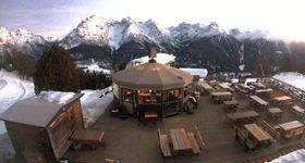 Scuol: Bergrestaurant Prümaran Prui