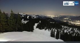 Webcam zeigt die aktuelle Schneelage in Hörnerbahn Bolsterlang