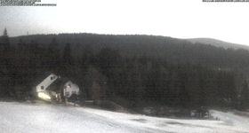 Webcam zeigt die aktuelle Schneelage in Skischaukel Oberwarmensteinach