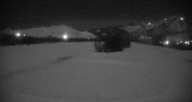 Blick vom Sun Valley Club auf die Langlaufloipen