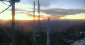 Bridger Bowl, Blick von der Wetterkamera