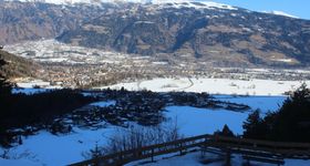 Blick über Amlach und Lienz