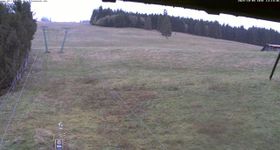 Blick auf das Skigebiet Stollenbach