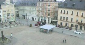 Marktplatz Annaberg-Buchholz im Erzgebirge