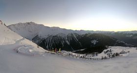 Peisey Vallandry - Bergstation Sessellift Grizzly