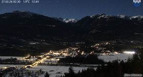 Blick Richtung Dellach im Drautal