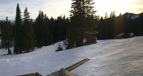 Webcam zeigt die aktuelle Schneelage in Brauneck - Lenggries