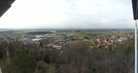 Büchlberg - View from the lookout tower