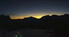 Webcam zeigt die aktuelle Schneelage in Pozza di Fassa – Buffaure – Ciampac