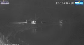 Campo Felice - base station chairlift Cisterna and Chalet del Lago, Italy