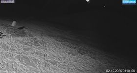 Campo Felice - rope lift Baby Campo Felice, slope Scorpione and chairlift Nibbio