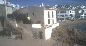 Calella de Palafrugell - View of the beach