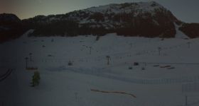 Webcam zeigt die aktuelle Schneelage in Torgnon