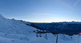 Crans Montana - Top station Les Violettes