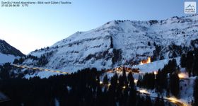 Damüls: View from Hotel Alpenblume