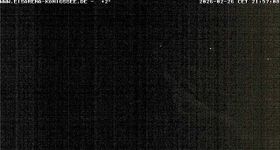 Eisarena Königssee: Blick auf die Bobbahn