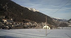 Disentis village