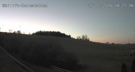 Webcam zeigt die aktuelle Schneelage in Römerstein Donnstetten