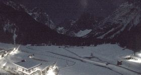 Dolomitenhof Sexten - Blick auf die Langlaufloipe