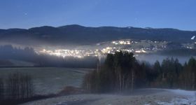 Webcam zeigt die aktuelle Schneelage in Riedlberg Drachselsried