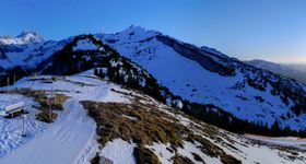 Webcam zeigt die aktuelle Schneelage in Ebenalp - Schwende