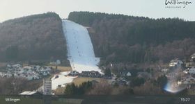 Webcam zeigt die aktuelle Schneelage in Willingen