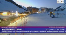 Faschina Pass, Talstation Stafelalpbahn