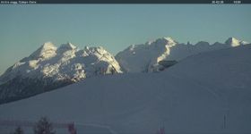 Fassatal - Moena - Ankunft des Sessellifts 