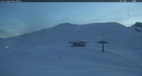 Fassatal - Moena - arrival of the chairlift 