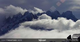 Fassatal - San Pelegrino - mountainstation of the chairlift 