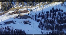 Webcam zeigt die aktuelle Schneelage in Fassatal (Val di Fassa)