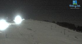Feldberg: Blick vom Feldberger Hof aufs Skigebiet