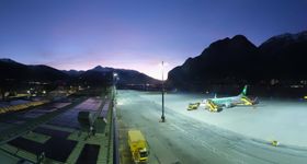 Webcam zeigt die aktuelle Schneelage in Mutterer Alm