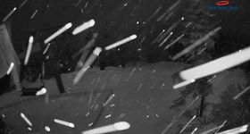 Gipfelblick nach Norden, Mont Sainte Anne, Quebec