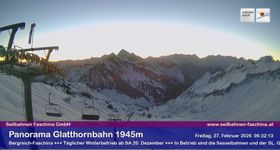 Webcam zeigt die aktuelle Schneelage in Faschina - Fontanella