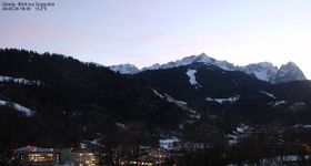 Gsteig - Blick zur Zugspitze