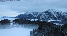 Oberstdorf: Ausblick von der Skiflugschanze