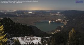 View Kochelsee from Herzogstand mountain