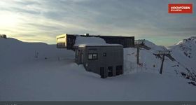 Webcam zeigt die aktuelle Schneelage in Hochfügen