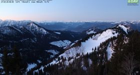 Hochrieshütte - DAV Sektion Rosenheim - Blick nach Süden