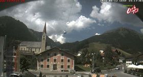 Holzgau - Blick Dorfplatz