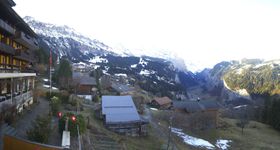 Wengen: Ausblick vom Hotel Bellevue