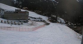 Innerwengen: finish area of Lauberhornrace