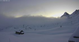 Jägeralpe: Blick Biberkopf und Wartherhorn