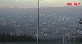 View from Stanice lanovky ČD, Liberec - Horní Hanychov