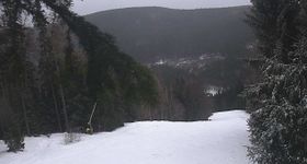 Karlov, Kobouk (Czech Republic) - View towards slope Závodní