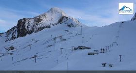 Webcam zeigt die aktuelle Schneelage in Kitzsteinhorn - Maiskogel - Kaprun