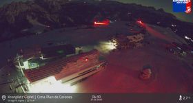 Blick vom Gipfel des Kronplatz nach St. Vigil