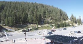 Webcam zeigt die aktuelle Schneelage in La Colmiane