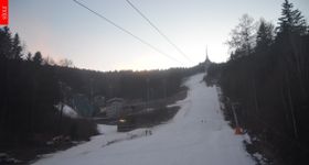 Webcam zeigt die aktuelle Schneelage in Jested